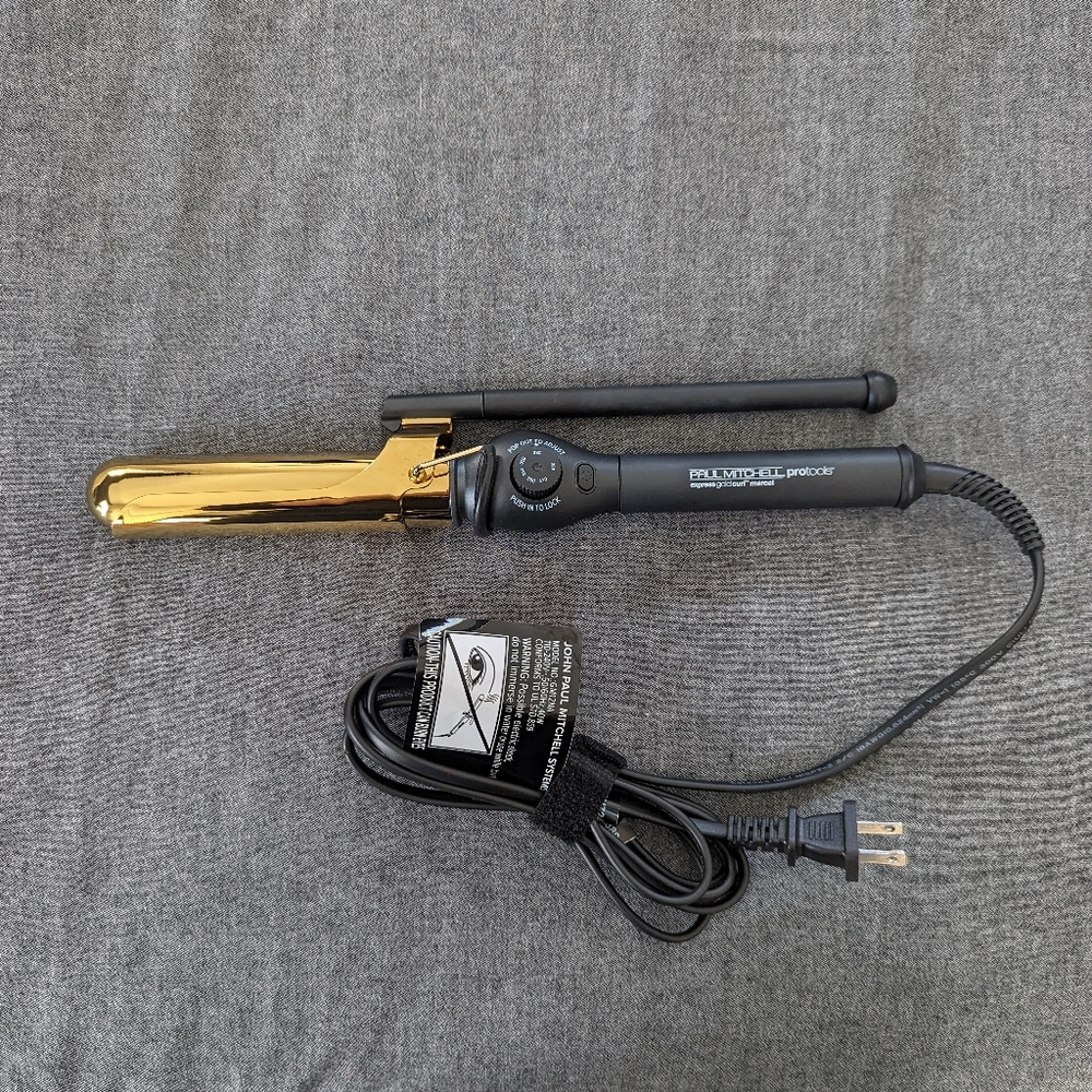 Paul Mitchell Pro Tools Express Gold Curl Marcel Titanium Curling Iron